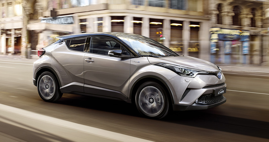 Compacto crossover urbano de Toyota C-HR