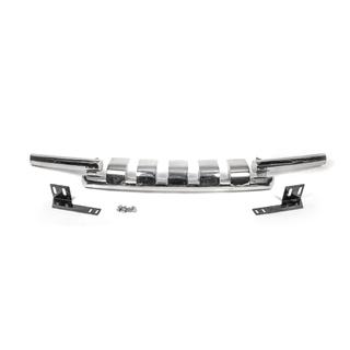 Defensa delantera Gronder (2008-2015 acero inoxidable) Lexus LX570/450d 2008-2022 foto 2