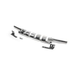Defensa delantera Gronder (2008-2015 acero inoxidable) Lexus LX570/450d 2008-2022 foto 3