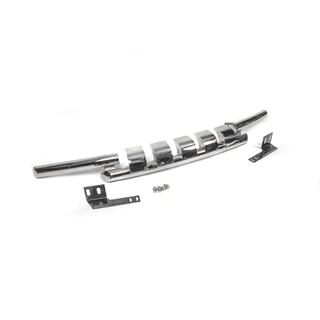 Defensa delantera Gronder (2008-2015 acero inoxidable) Lexus LX570/450d 2008-2022 foto 4