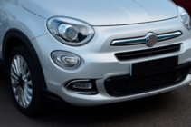 Fiat 500X 2014-2024 Cubiertas para Faros Antiniebla (Acero Inoxidable) foto 3