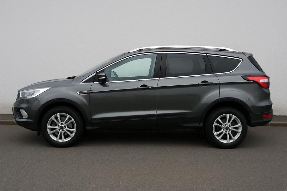 Ford Kuga/Escape 2013-2019 Juego completo de molduras de ventanillas OmsaLine (18 piezas, acero inoxidable) Image