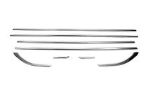 Ford Mondeo 2014-2022 Molduras inferiores de ventanas acero inoxidable (8 uds) foto 2