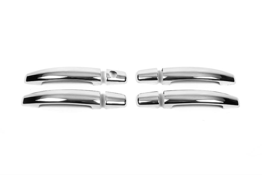Opel Corsa E 2015-2019 Cubiertas Cromadas para Manijas de Puerta (4 uds, Acero Inoxidable) Image