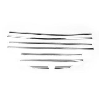 Molduras inferiores de ventanas acero inoxidable (8 uds) Peugeot 3008 2016-2023 foto 2