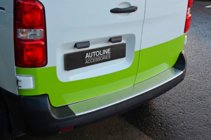 Citroen Jumpy/Dispatch 2017- Protector de Parachoques Trasero OmsaLine Acero Inoxidable foto 10