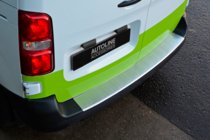 Citroen Jumpy/Dispatch 2017- Protector de Parachoques Trasero OmsaLine Acero Inoxidable foto 8