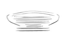 BMW X1 E84 2009-2015 Juego completo de molduras de ventana acero inoxidable 12 piezas foto 2