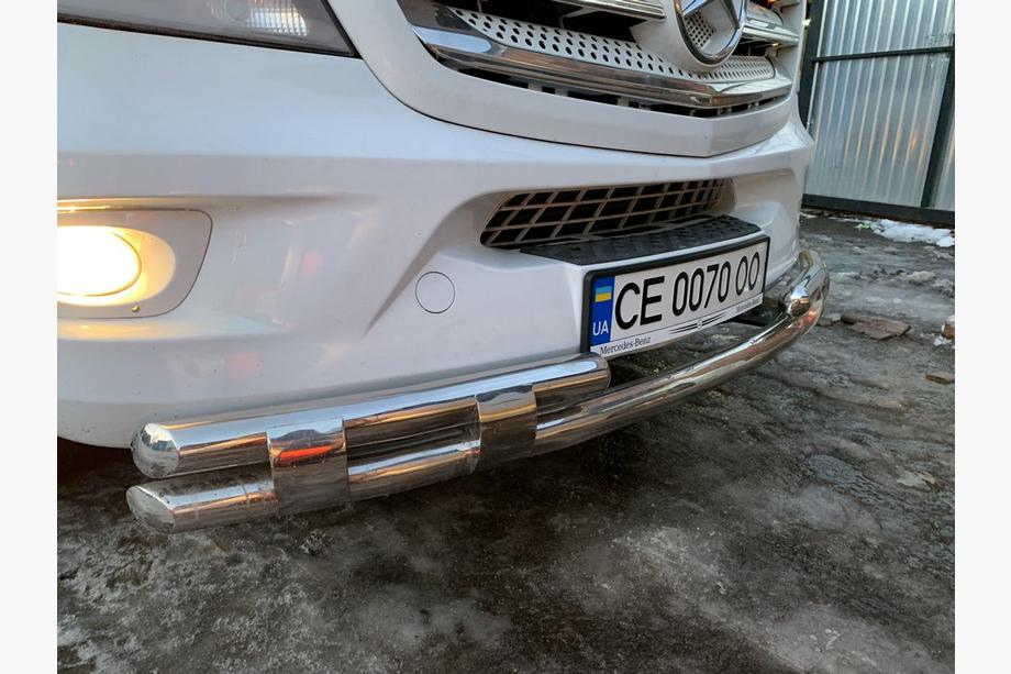 Mercedes Sprinter W906 2006–2018 Defensa frontal inferior Shark (acero inoxidable) Foto 8