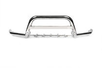 Renault Master 1998-2010 Defensa delantera con bigotes WT003 (acero inoxidable) foto 1