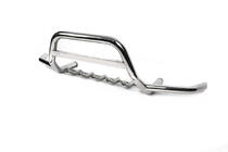 Renault Master 1998-2010 Defensa delantera con bigotes WT003 (acero inoxidable) foto 2