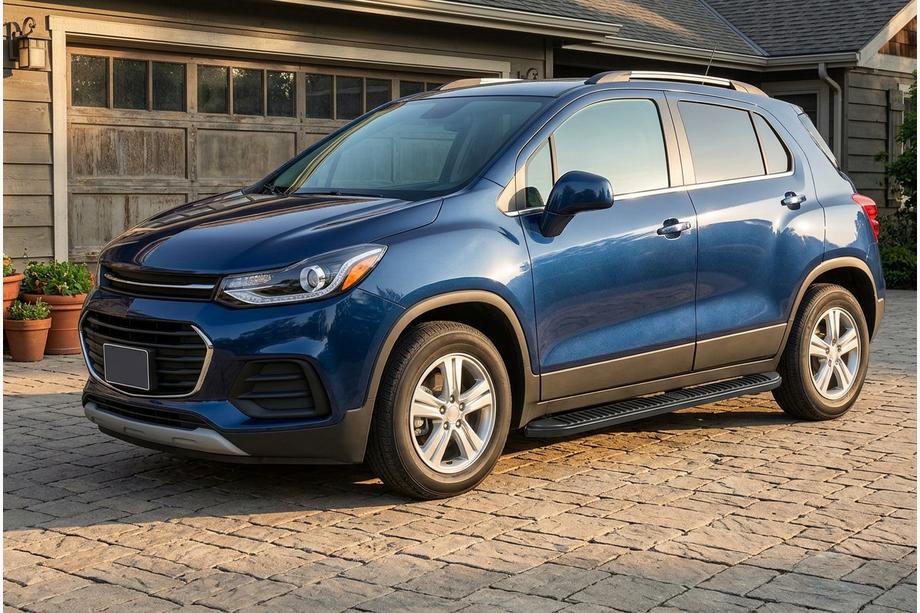 Chevrolet Trax 2012-2023 Estribos Laterales Tayga Black (2 uds., Aluminio) Image