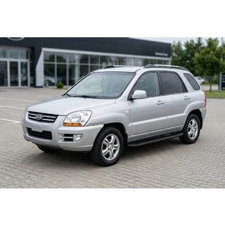 Estribos Laterales Tayga Black (2 uds., Aluminio) Kia Sportage 2004-2010 foto 1