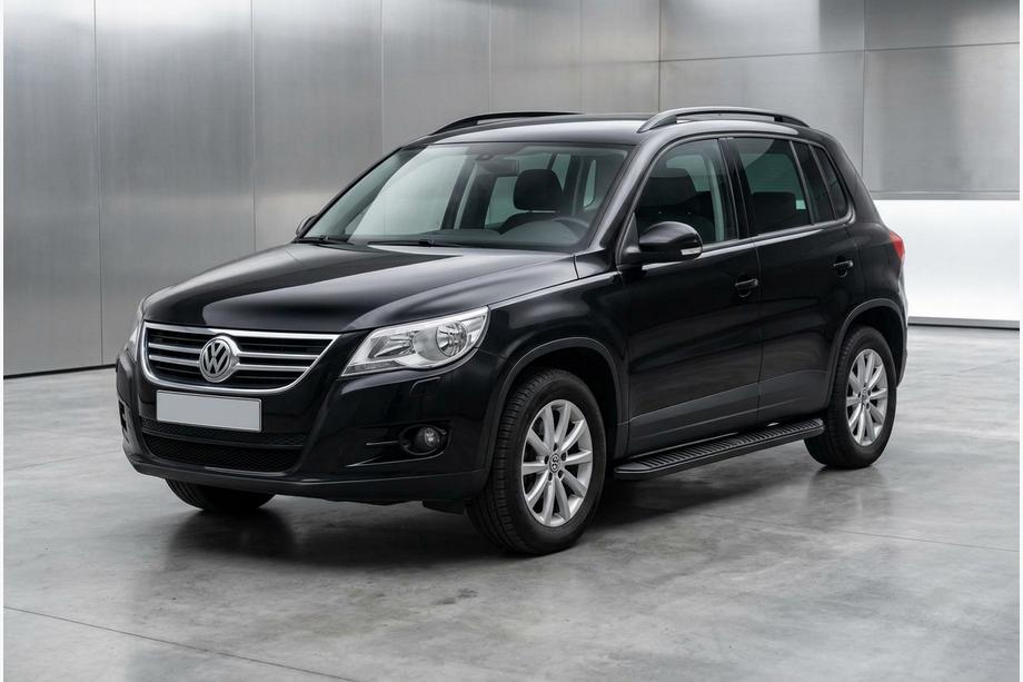 Volkswagen Tiguan 2007-2016 Estribos Laterales Tayga Black (2 uds., Aluminio) Foto 1