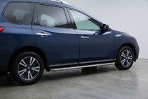 Nissan Pathfinder R52 2012-2021 Estribos Laterales Tayga Grey (2 uds, Aluminio) foto 1