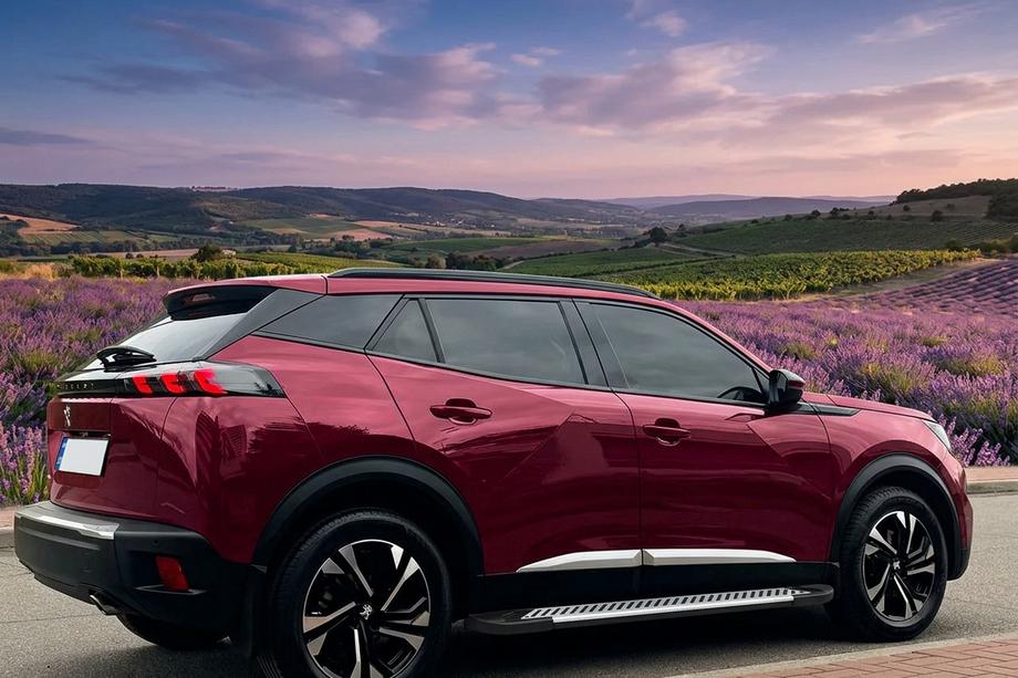 Peugeot 3008 2016-2023 Estribos Line (2 uds, aluminio) Image