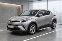 Toyota C-HR 2016-2023 Estribos Line (2 uds., Aluminio) foto 1