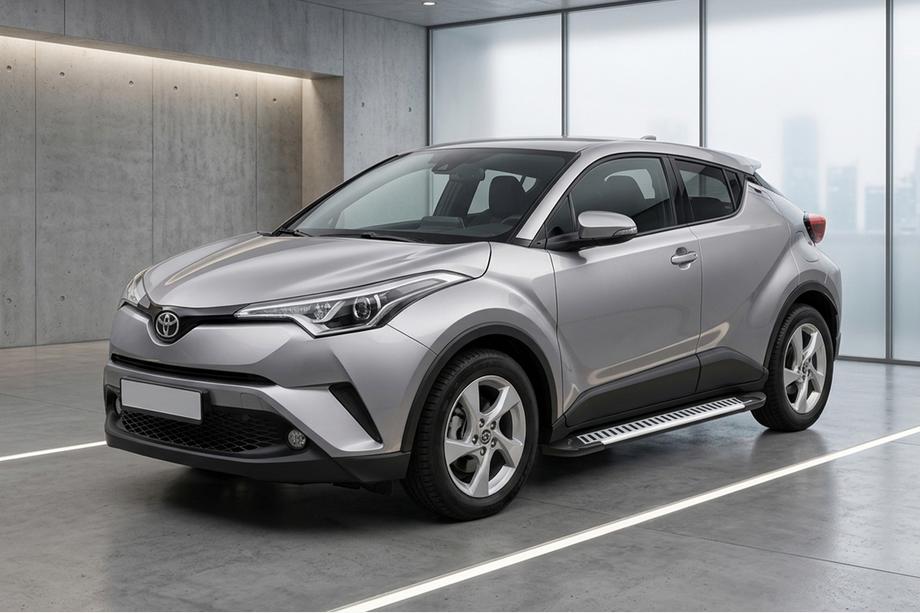 Toyota C-HR 2016-2023 Estribos Line (2 uds., Aluminio) Image