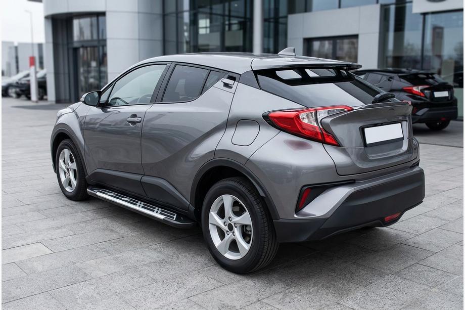Toyota C-HR 2016-2023 Estribos Laterales Sunrise (2 uds., aluminio) Image
