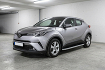 Toyota C-HR 2016-2023 Estribos Laterales Tayga Grey (2 uds., aluminio) foto 1