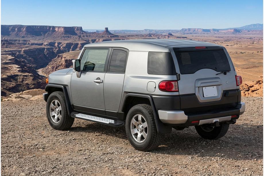 Toyota FJ Cruiser 2006-2022 Estribos Laterales Allmond Grey (2 uds., Aluminio) Image