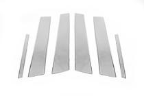 Citroen C-5 2008-2017 Molduras de Acero Inoxidable para Pilares de Puerta (6 uds) foto 2