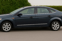Ford Mondeo 2008-2014 Moldura de puerta acero inoxidable foto 1