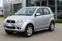 Daihatsu Terios 2006-2017 Estribos Laterales Maydos V2 (2 uds., Aluminio y Acero Inoxidable) foto 1