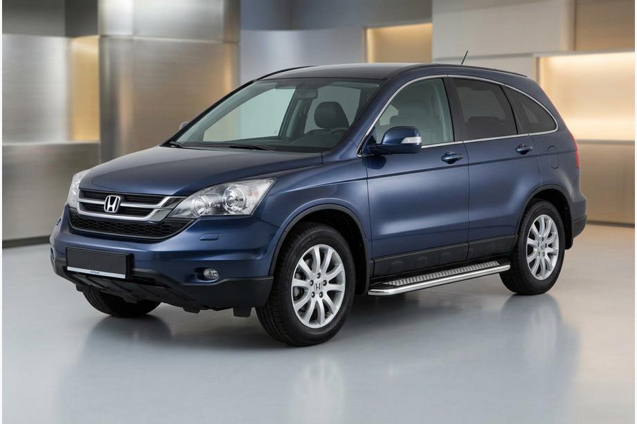 Honda CRV 2007-2011 Estribos Laterales Maydos V2 (2 uds., Aluminio y Acero Inoxidable) Foto 1