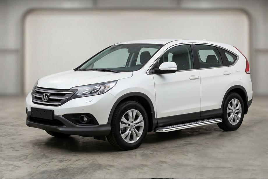 Honda CRV 2012-2016 Estribos Laterales Maydos V2 (2 uds., Aluminio y Acero Inoxidable) Foto 1