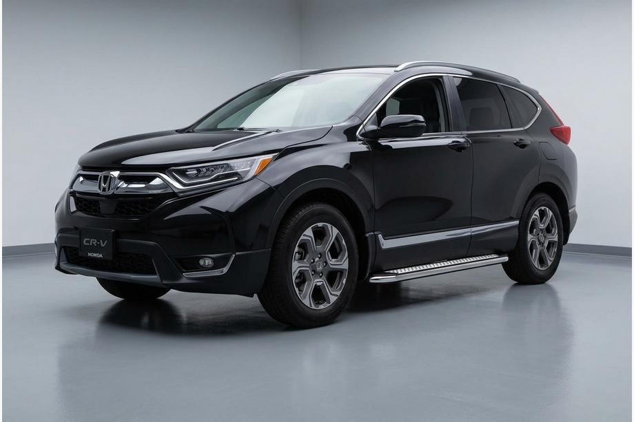 Honda CRV 2017-2022 Estribos Laterales Maydos V2 (2 uds., Aluminio y Acero Inoxidable) Image