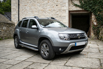 Renault Duster 2008–2017 Estribos Laterales Maydos V2 (2 uds., Aluminio y Acero Inoxidable) foto 1
