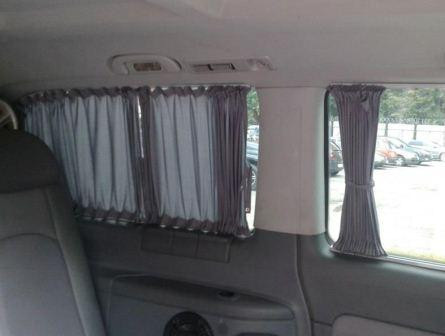 Automóviles de las persianas y de otros medios de protección