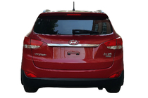 Hyundai IX-35 2010-2015 Moldura cromada sobre la matrícula (ancha) foto 1