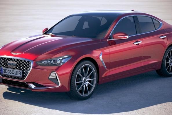 Revisión de lujo sedán Genesis G70