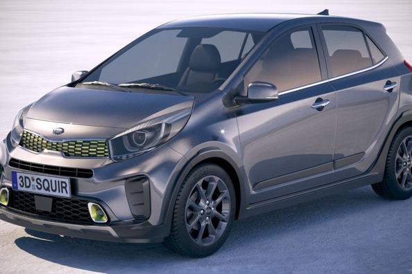 Kia Picanto X-Line: hatchback en la imagen del crossover