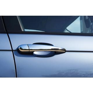 Cubiertas Cromadas para Manijas de Puerta (4 uds, Acero Inoxidable)