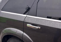 Dodge Journey 2008-2020 Molduras de ventanas acero inoxidable (6 uds) foto 3