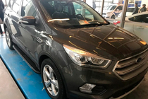 Ford Kuga/Escape 2013-2019 Estribos laterales Bosphorus Grey (2 uds., aluminio) foto 9