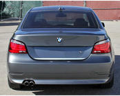 BMW 5 Series E60/E61 2003-2010 Moldura maletero acero inoxidable foto 1
