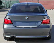 BMW 5 Series E60/E61 2003-2010 Moldura maletero acero inoxidable foto 1