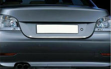 BMW 5 Series E60/E61 2003-2010 Moldura maletero acero inoxidable foto 4