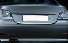 BMW 5 Series E60/E61 2003-2010 Moldura maletero acero inoxidable foto 4