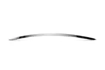 BMW 5 Series E60/E61 2003-2010 Moldura maletero acero inoxidable foto 3