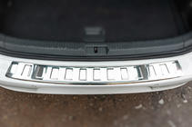 Volkswagen Golf 7/E-Golf 2012-2020 Protector de Parachoques Trasero Carmos Acero Inoxidable Familiar foto 2