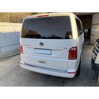 Protector de Parachoques Trasero Carmos V1 Brillo (1 Puerta, Acero Inoxidable) Volkswagen T6 2015-2024 foto 1