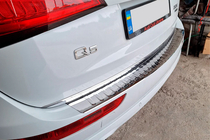 Audi Q5 2008-2017 Protector de Parachoques Trasero Carmos Acero Inoxidable foto 4