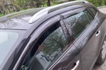 Renault Megane III 2009-2016 Deflectores de Ventana SW (4 uds, HIC) foto 1