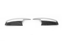 Hyundai Santa Fe 2 2006-2012 Cubiertas de Espejos (2 uds, Acero Inoxidable) foto 5