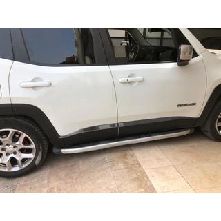 Molduras de Puerta Cromo Negro (4 uds, Acero Inoxidable) Jeep Renegade 2014- foto 1